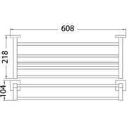 SARA TOWEL RACK CHROME FIL Kitchen Bathroom