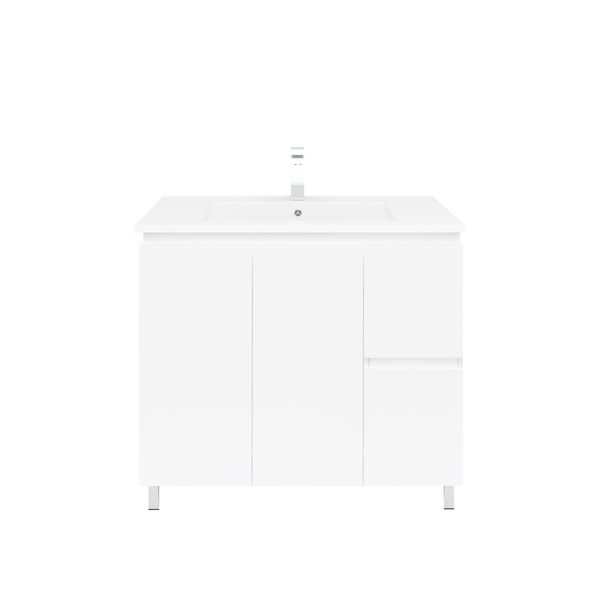 BIANCA PVC 900mm Floor Standing Vanity Cabinet