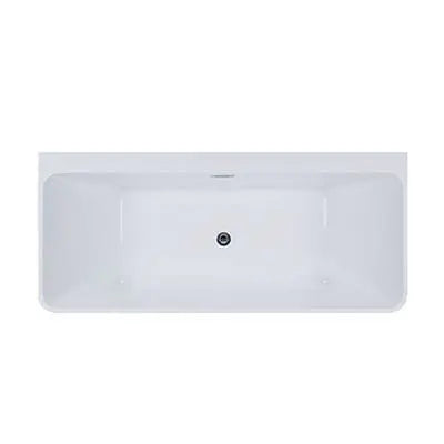 Back To Wall Freestanding Bathtub IS