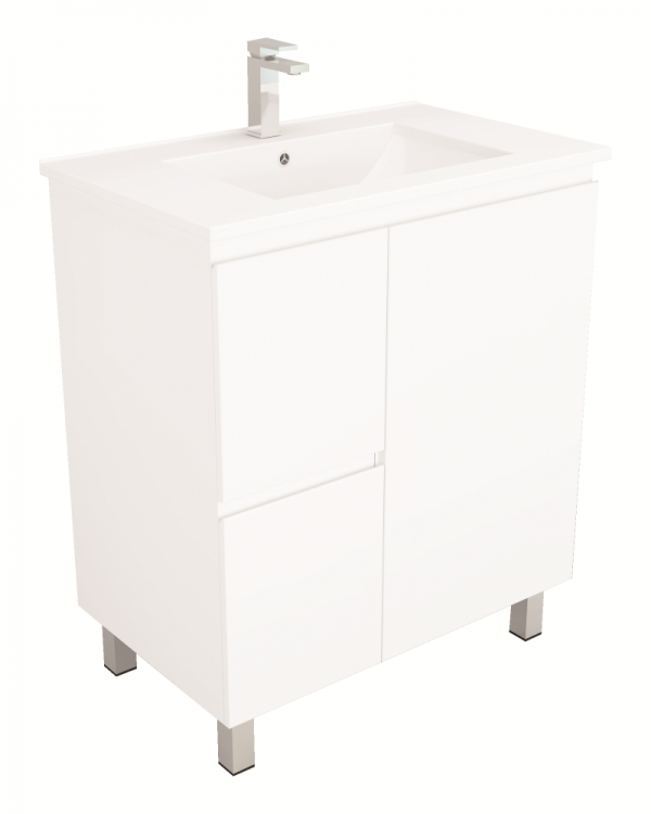 BIANCA 75cm Floor Standing Vanity Cabinet ( RHD )