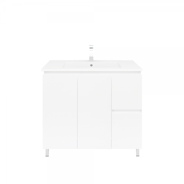 BIANCA MDF 900mm Floor Standing Vanity