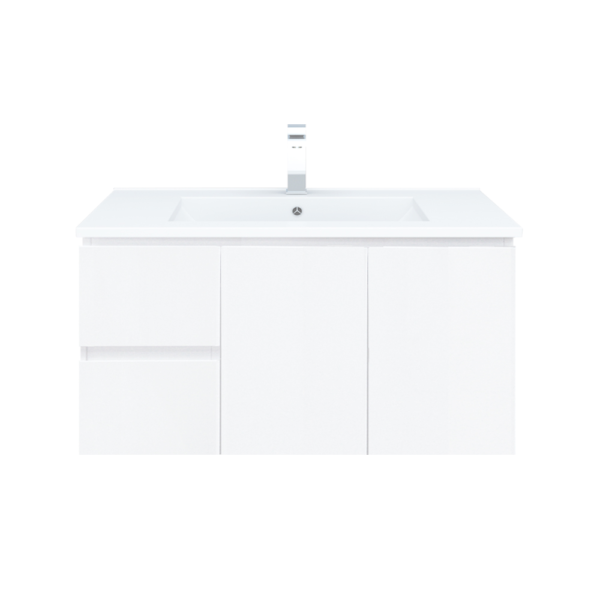 BIANCA PVC 900mm Wall Hung Vanity Cabinet