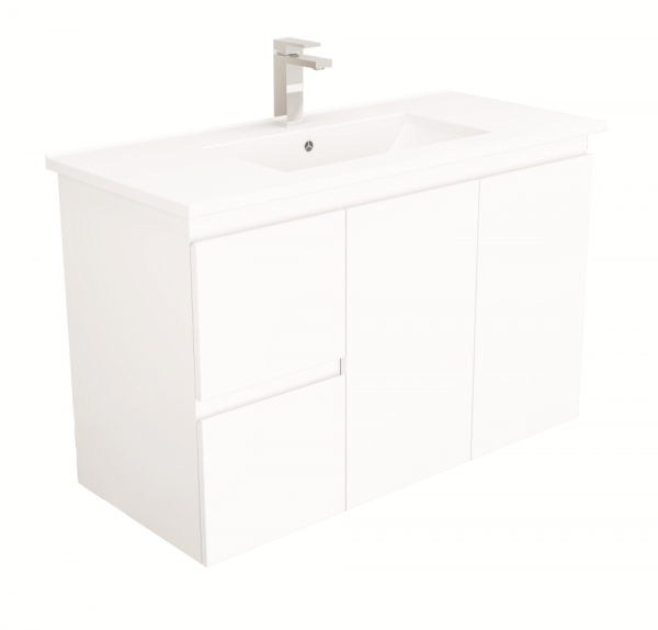 BIANCA PVC 900mm Wall Hung Vanity Cabinet