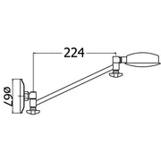 RUBY ALL DIRECTION SHOWER HEAD CHROME FIL Kitchen Bathroom