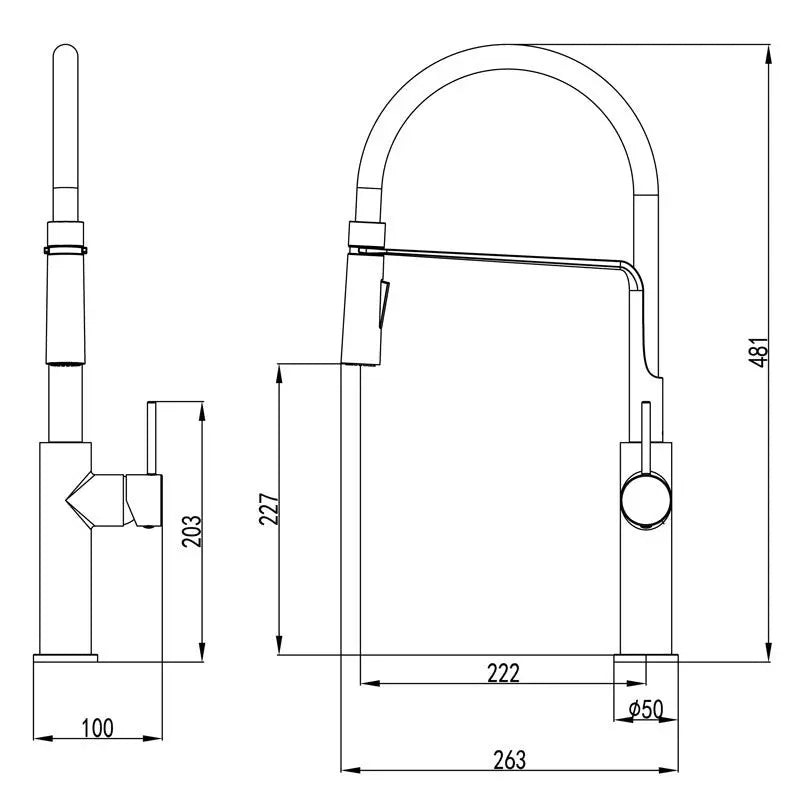 HALI MULTIFUNCTION SINK MIXER CHROME AND COLOURED FIL Kitchen Bathroom