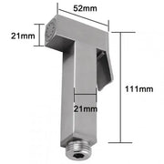 Brass Toilet Bidet Spray Kit with 1.2m PVC Hose Aquaperla