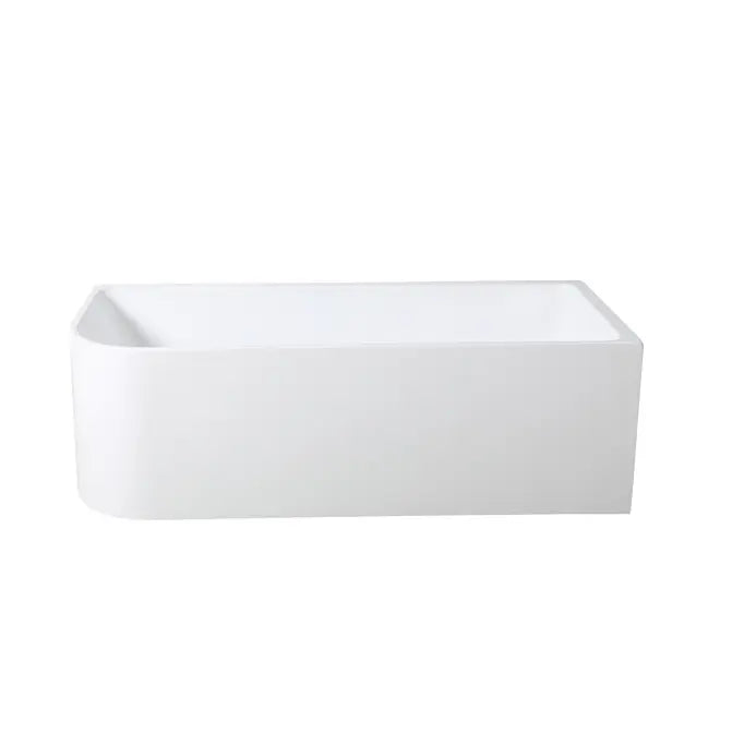 Gloss White Back to Wall Left/Right Corner Bath PS