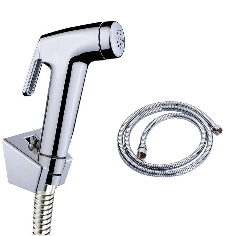 Toilet Bidet Spray Kit with 1.2m Stainless Steel Water Hose