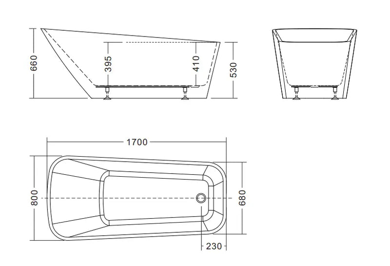 Ceejay Windsor High Back Bathtub Ceejay