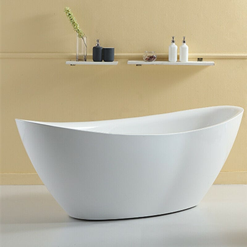 Gloss White Freestanding Bath