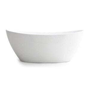 PEARL Matte White Freestanding Bath