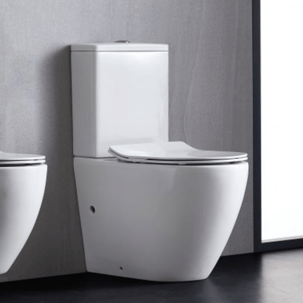 LAILA Rimless Back To Wall Toilet Suite