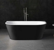 Verona Back To Wall Freestanding Bathtub No Overflow IS