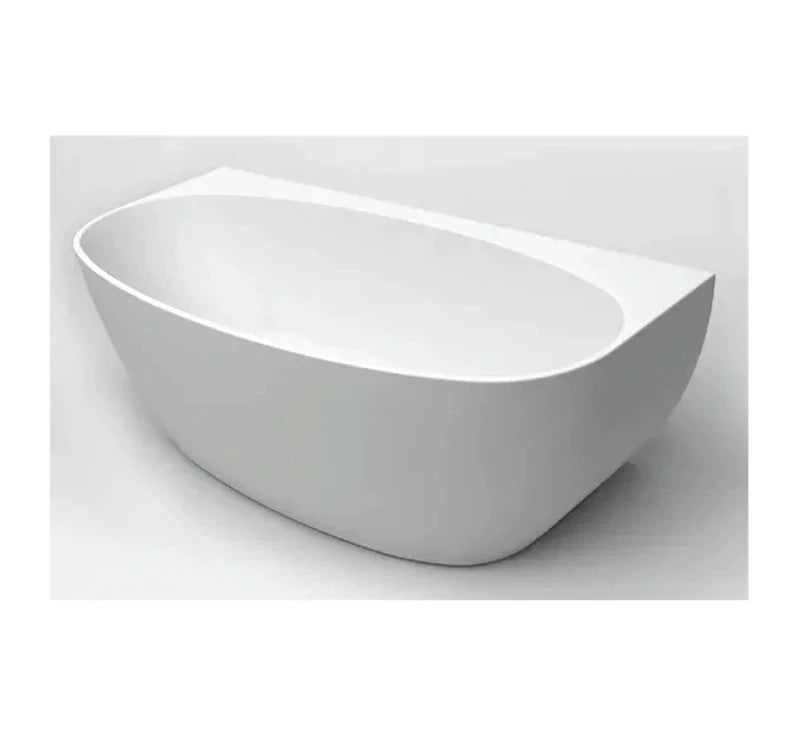 Ceejay Egg Shape Back To Wall Bathtub