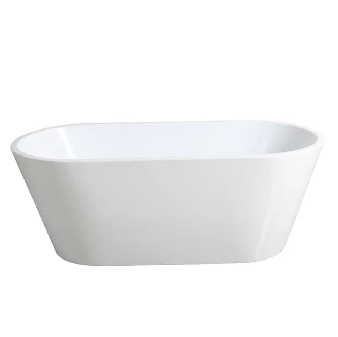 SELINI Gloss White Freestanding Bath PS