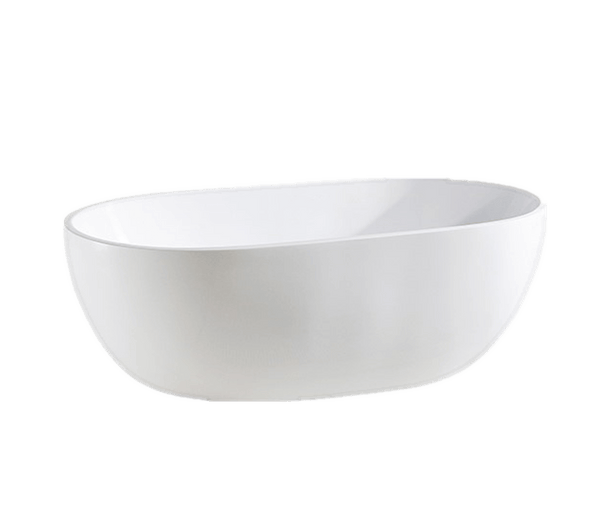 Matte White Freestanding Bath