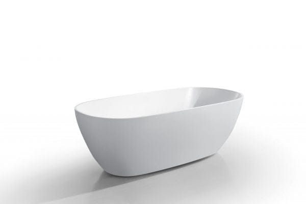 Gloss White Freestanding Bath