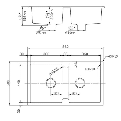 Black Granite Kitchen Sink IS