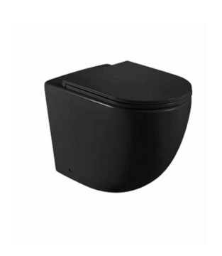 Mecca Matte Black Rimless Floor Pan