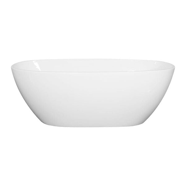 Matte White Freestanding Bath