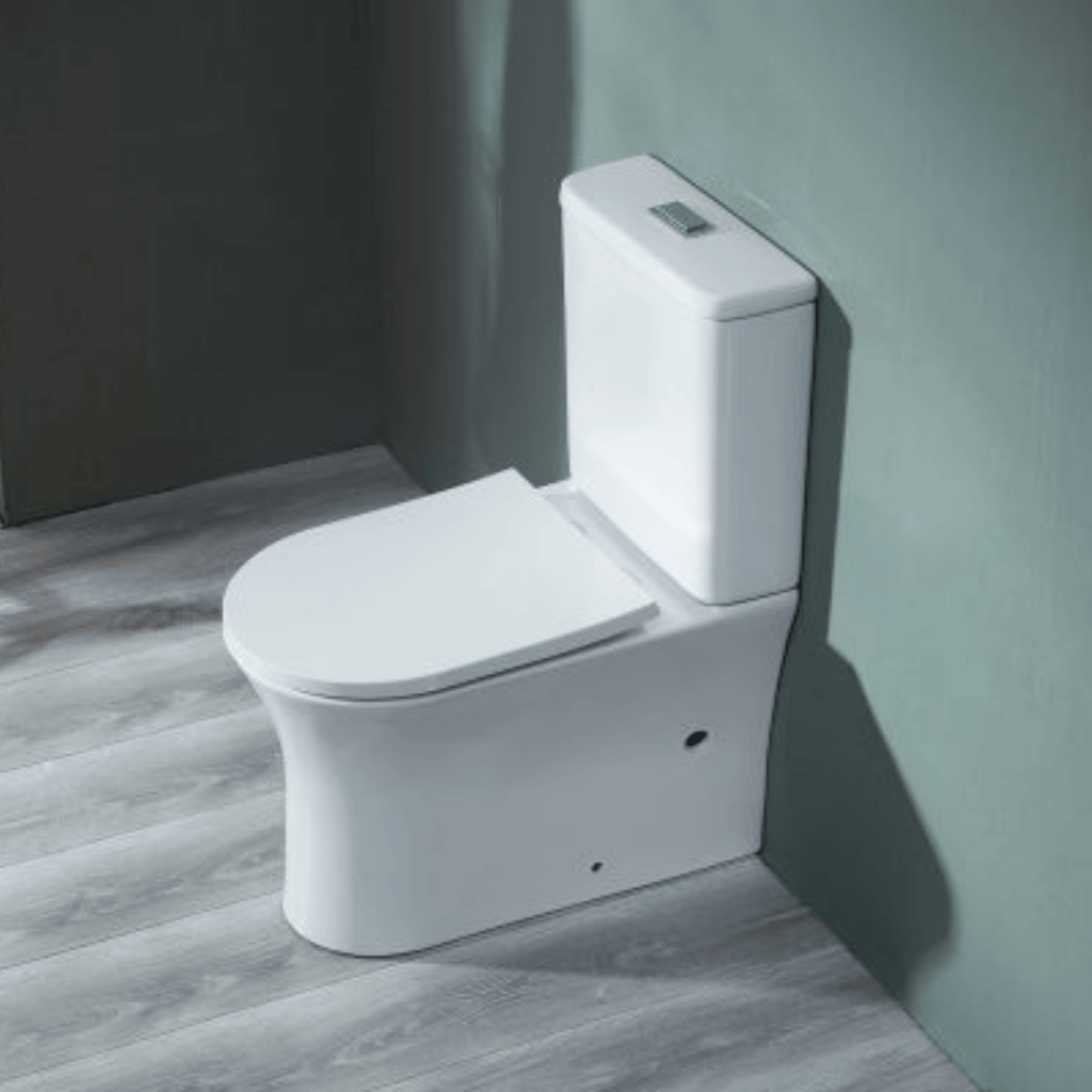 EREN Rimless Back to Wall Toilet Suite