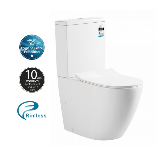 LAILA Rimless Back To Wall Toilet Suite