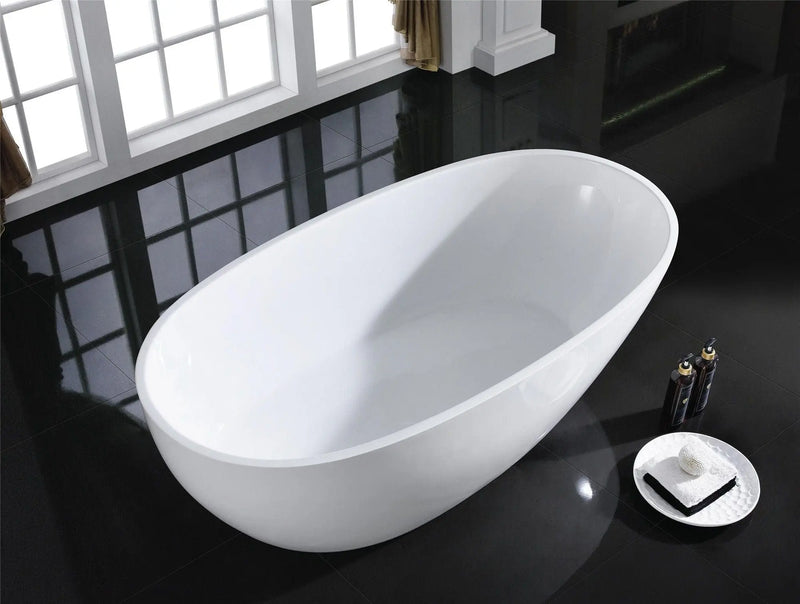 Gloss White Freestanding Bath PS