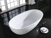CORAL Matte White Freestanding Bath PS