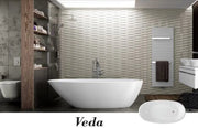 CORAL Matte White Freestanding Bath PS