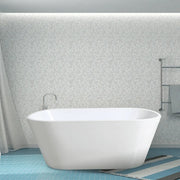 SELINI Gloss White Freestanding Bath PS