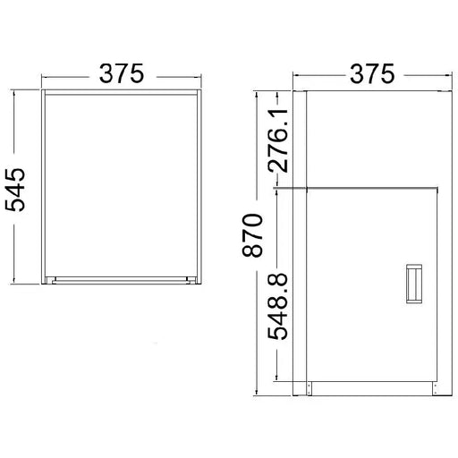 COMPACT LAUNDRY TUB WITH CABINET 30L FIL Kitchen Bathroom