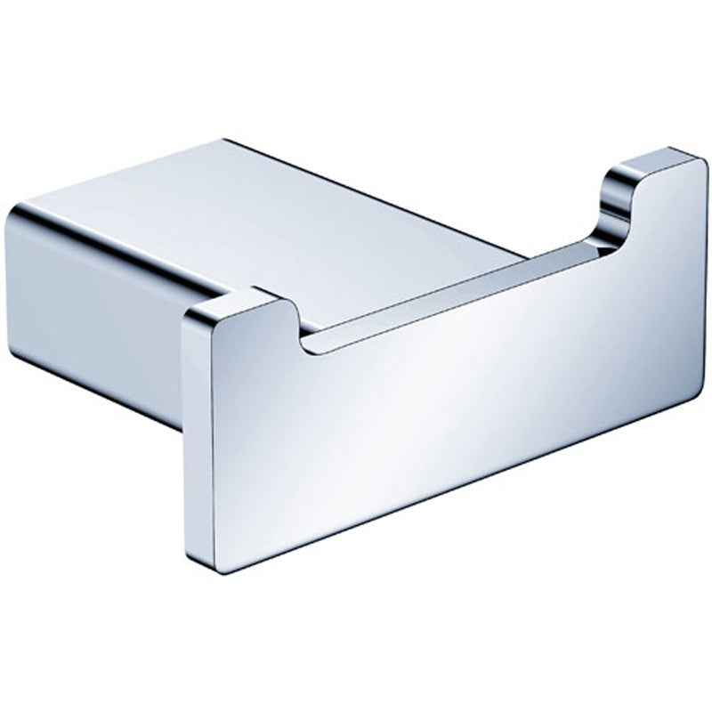 AIKO DOUBLE ROBE HOOK CHROME