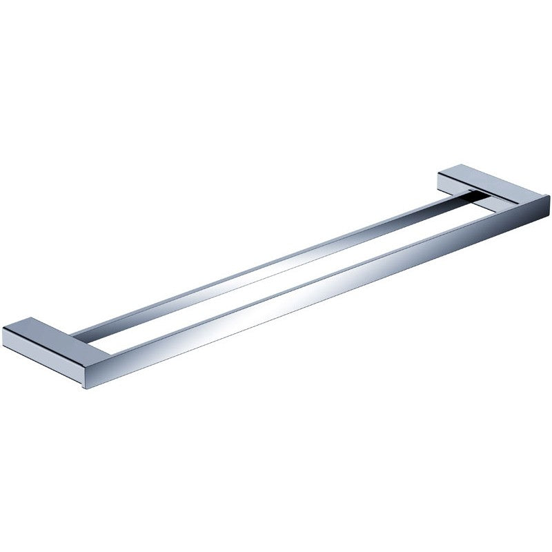 AIKO DOUBLE TOWEL RAIL 600MM CHROME