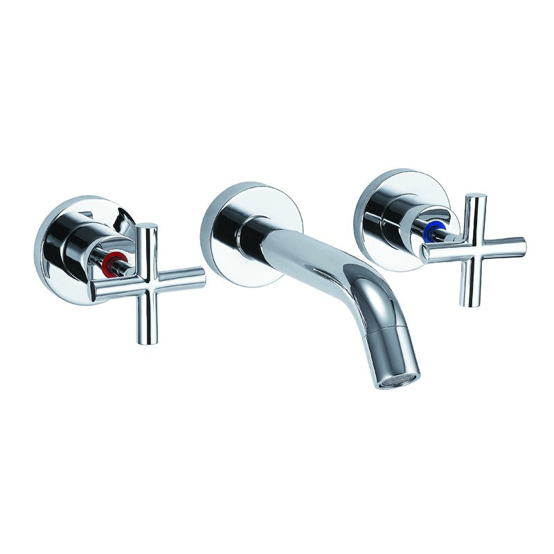 BATH TAP SET CHROME