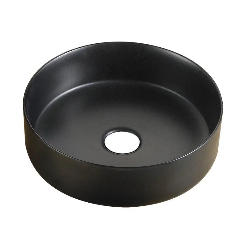 OTUS COUNTERTOP BASIN MATTE BLACK FIL Kitchen Bathroom