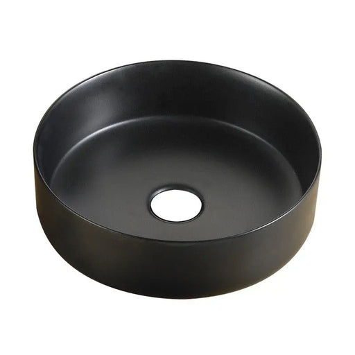 OTUS COUNTERTOP BASIN MATTE BLACK FIL Kitchen Bathroom