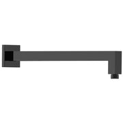 SQUARE HORIZONTAL SHOWER ARM 400MM CHROME & COLOURED FIL Kitchen Bathroom
