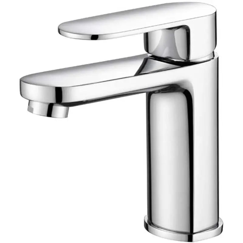 CORA BASIN MIXER CHROME / MATTE BLACK FIL Kitchen Bathroom