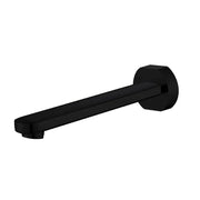 CORA BATH SPOUT 200MM CHROME / MATTE BLACK FIL Kitchen Bathroom