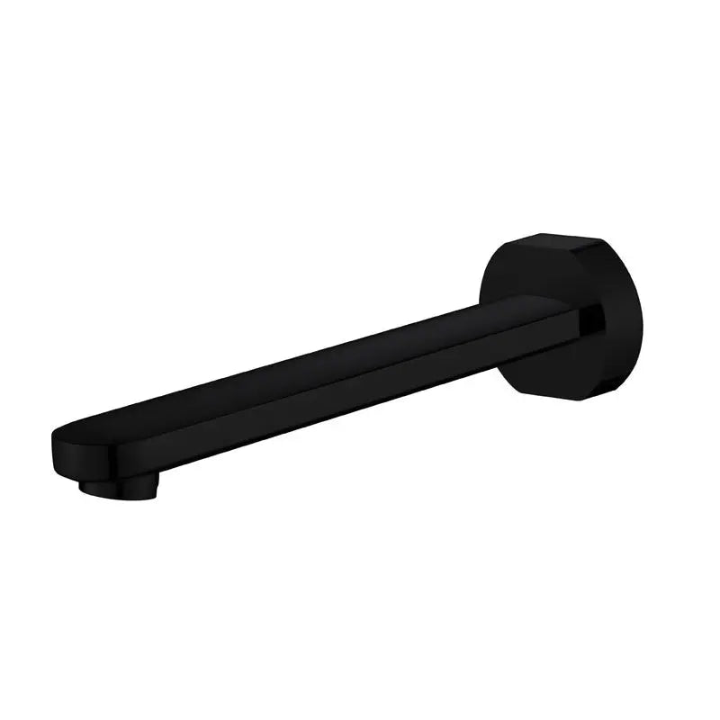 CORA BATH SPOUT 200MM CHROME / MATTE BLACK FIL Kitchen Bathroom
