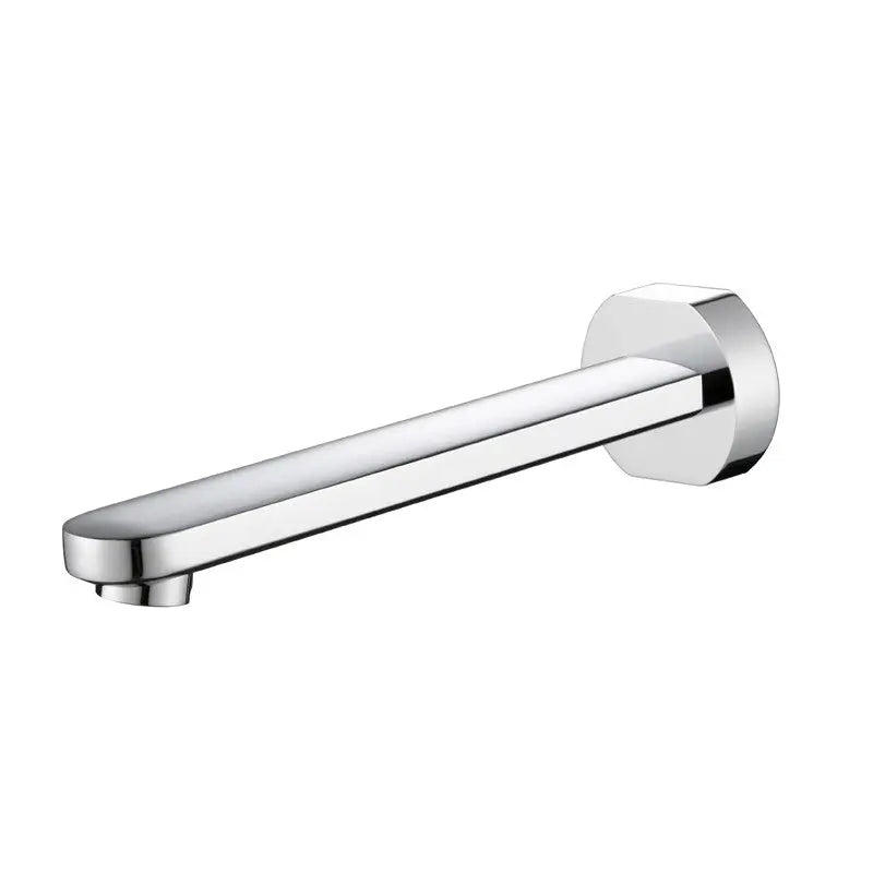 CORA BATH SPOUT 200MM CHROME / MATTE BLACK FIL Kitchen Bathroom