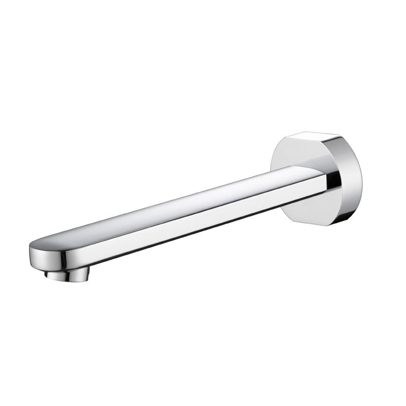 CORA BATH SPOUT 200MM CHROME / MATTE BLACK