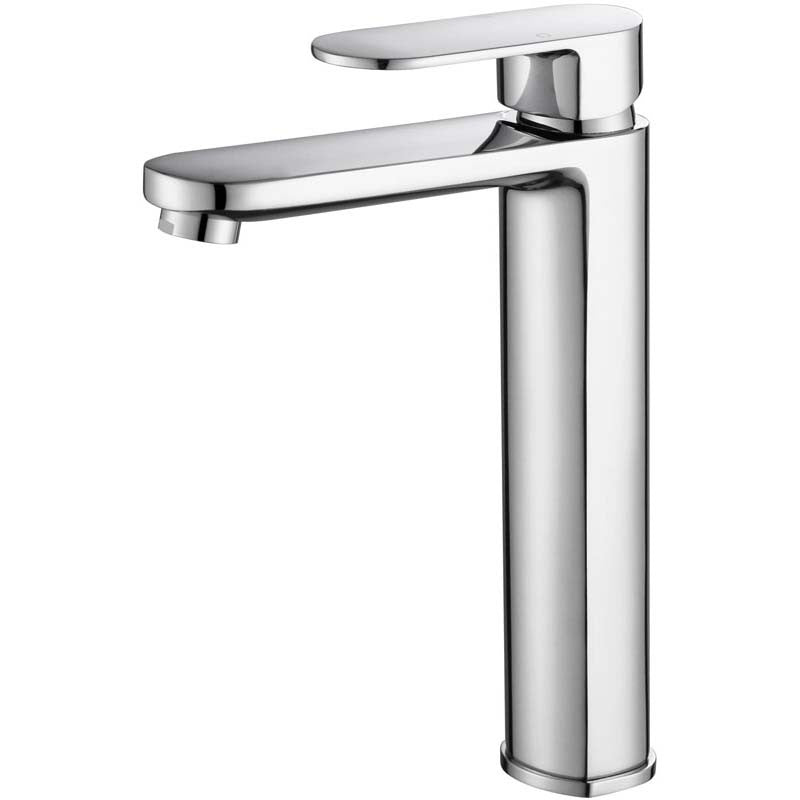 CORA HIGH RISE BASIN MIXER CHROME / MATTE BLACK