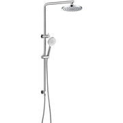 CORA ROUND MULTI FUNCTION SHOWER SET CHROME & COLOURED FIL Kitchen Bathroom
