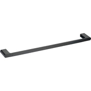 CORA SINGLE TOWEL RAIL 600MM CHROME & COLOURED FIL Kitchen Bathroom