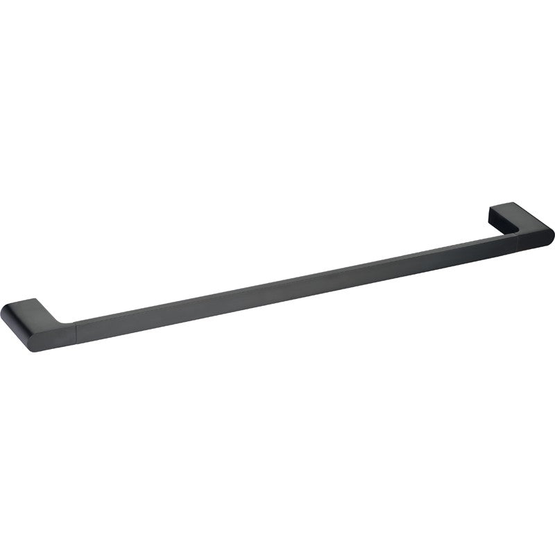 CORA SINGLE TOWEL RAIL 600MM CHROME & COLOURED
