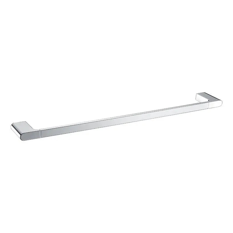 CORA SINGLE TOWEL RAIL 600MM CHROME & COLOURED FIL Kitchen Bathroom