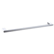 CORA SINGLE TOWEL RAIL 800MM CHROME & COLOURED FIL Kitchen Bathroom