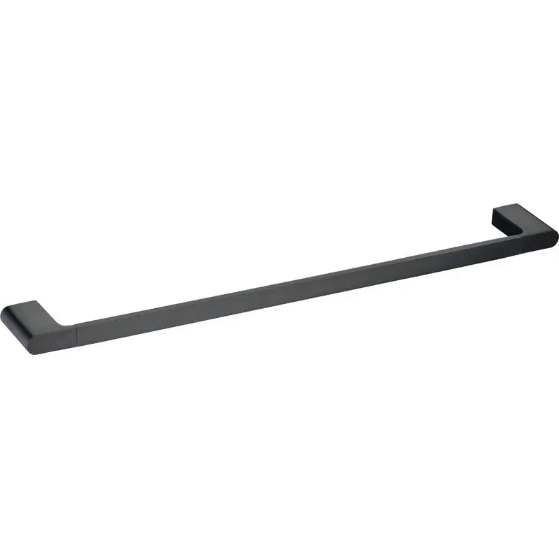 CORA SINGLE TOWEL RAIL 800MM CHROME & COLOURED FIL Kitchen Bathroom