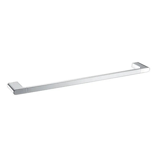 CORA SINGLE TOWEL RAIL 800MM CHROME & COLOURED FIL Kitchen Bathroom
